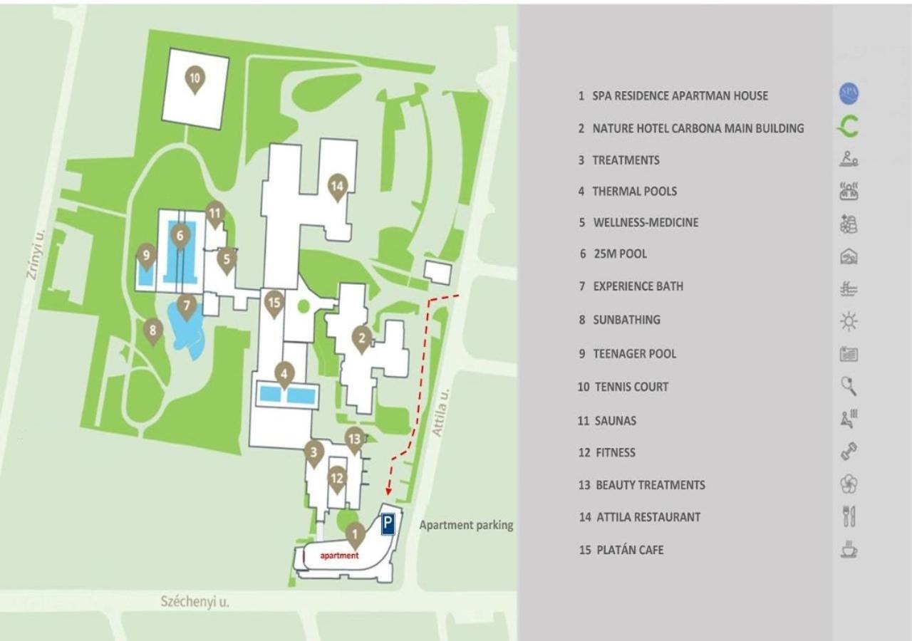 Flavius Spa Residence Hévíz 외부 사진